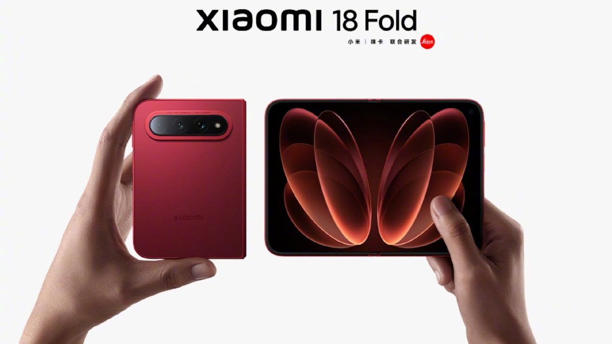 Xiaomi 18 Fold oficial: el plegable ancho que llega antes que el iPhone