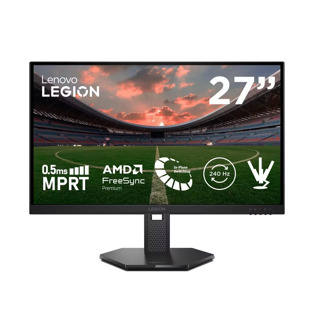 Monitor Gaming Lenovo Legion 27Q-10 QHD 27" | IPS 240 Hz, 0.5 ms MPRT, FreeSync Premium Pro, HDMI 2.1