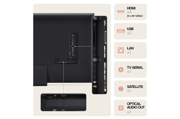 LG QNED87 75" (75QNED87T6B)