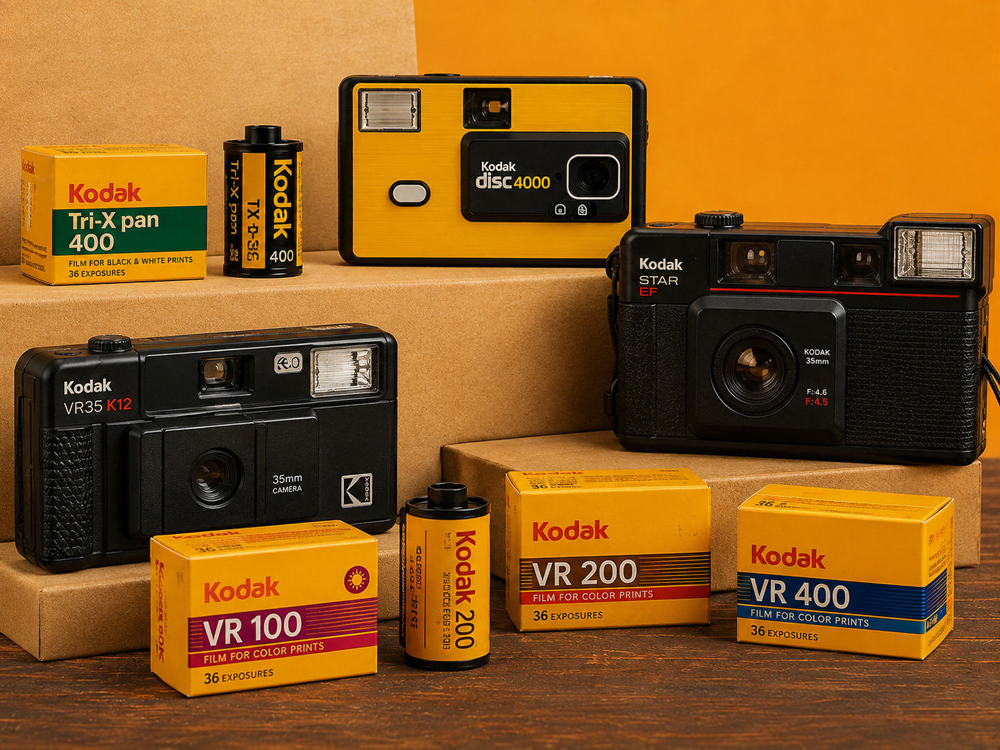 Publicidad vintage Kodak años 80