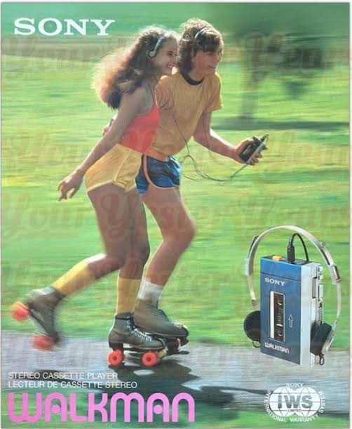 Campaña publicitaria Sony Walkman retro